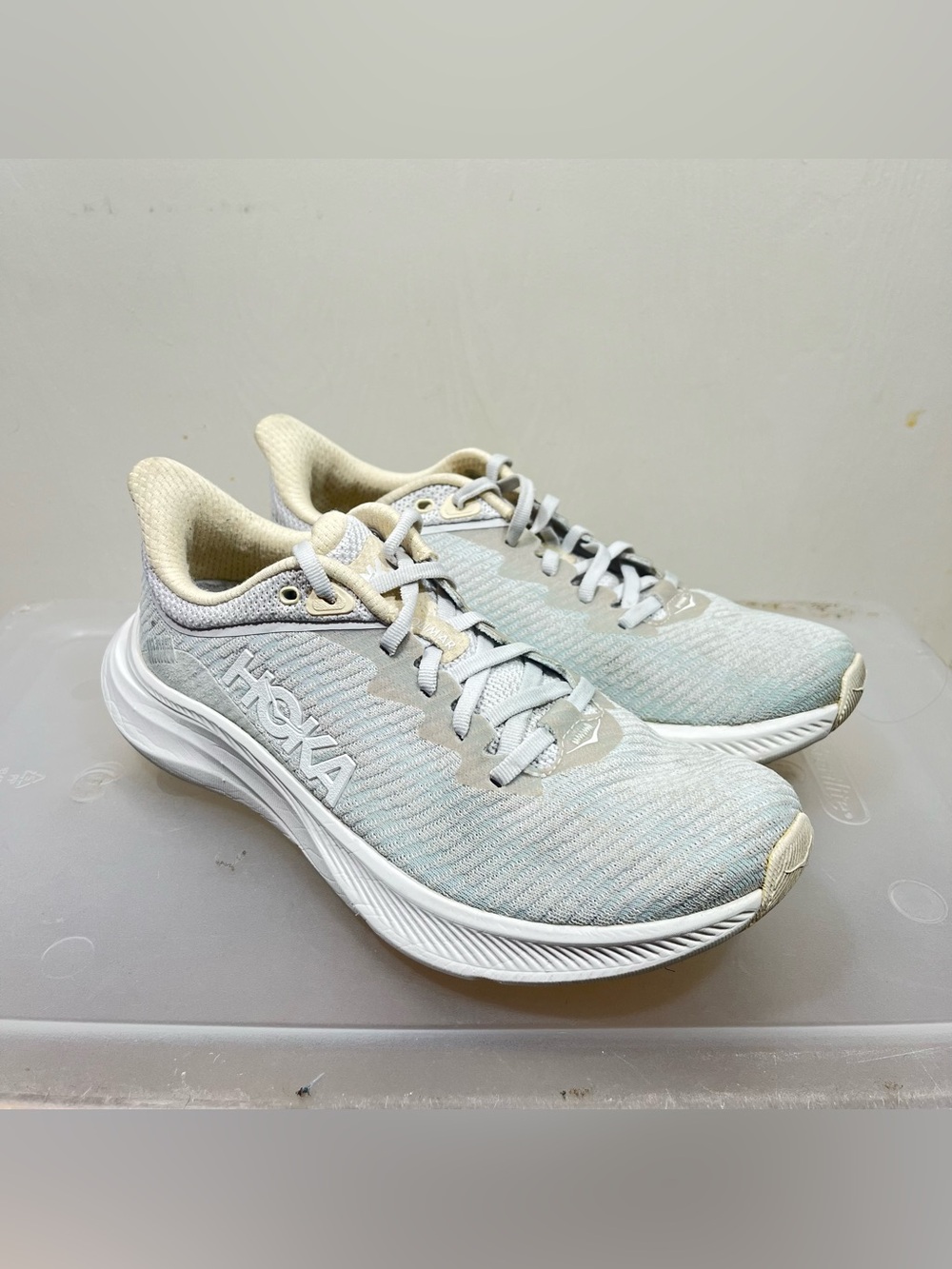 Hoka One One Solimar Women’s Running Shoes Size 8 Nimbus Cloud
